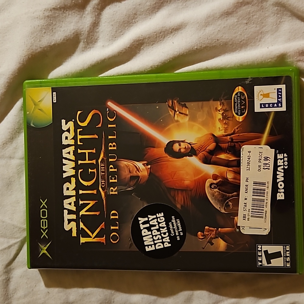 1/2 PRICE🔻Xbox Lucas Arts Star Wars Knights of the Old Republic